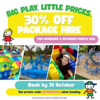 Big play. Little prices. Our last promo of the year